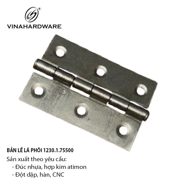 Bản lề lá hàng phôi - HHL755015P