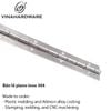 Bản lề piano bản 40 inox 304 Vinahardware - VNH4804001IN