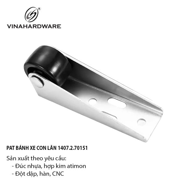 Pat ( bas) bánh xe con lăn Vinahardware - 1407.2.70151
