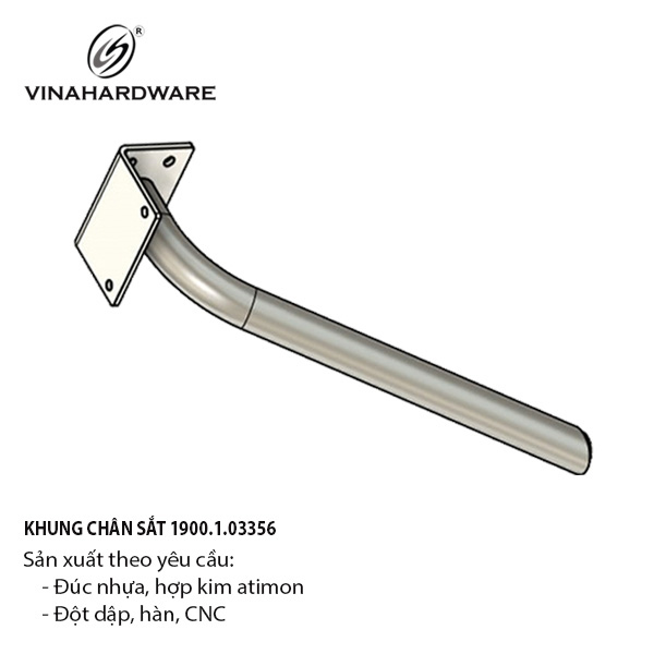 Khung chân sắt Vinahardware, sơn đen - VNH0335B
