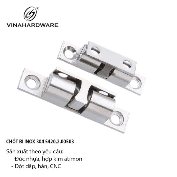 Chốt bi cửa inox 304 Vinahardware - CB50Y3