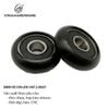 Bánh xe con lăn bọc nhựa Vinahardware - CT020PU