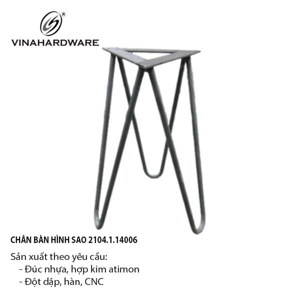 Khung chân bàn ba chân Vinahardware 2104.1.14006