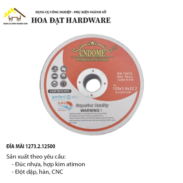 Đĩa mài CNDOME - VNH125122