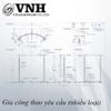 Giá treo, sơn trắng - VNH1350590W