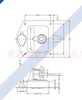 Khóa tủ hầm xe tải inox 304 Vinahardware