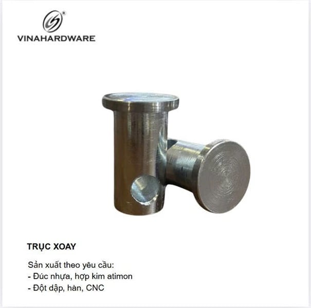 Trục xoay Vinahardware, xi test muối crom 72h - HDFA822