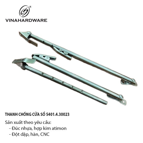 Thanh chống gió cửa sổ inox 304 Vinaahardware - THV250I3