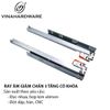 Ray âm giảm chấn 3 tầng có khóa Vinahardware 1103.1.03250