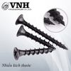 Vít đầu bằng răng nhuyễn M6x70mm màu đen-ZS670B