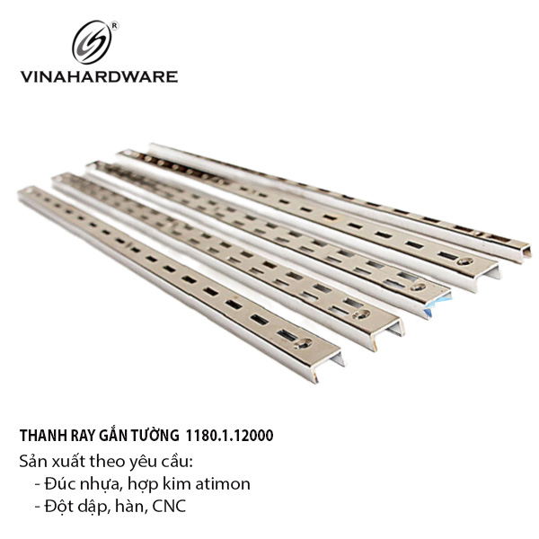 Thanh ray gắn tường Vinahardware - TR2000L2