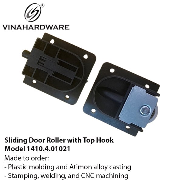 Bánh xe cửa lùa UV lắp theo chiều dọc - CT24621