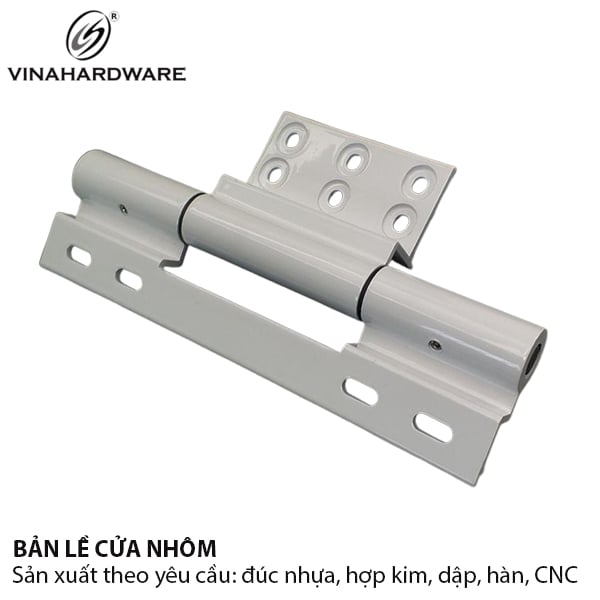 Bản lề cửa nhôm dài 200mm 1230.4.11120
