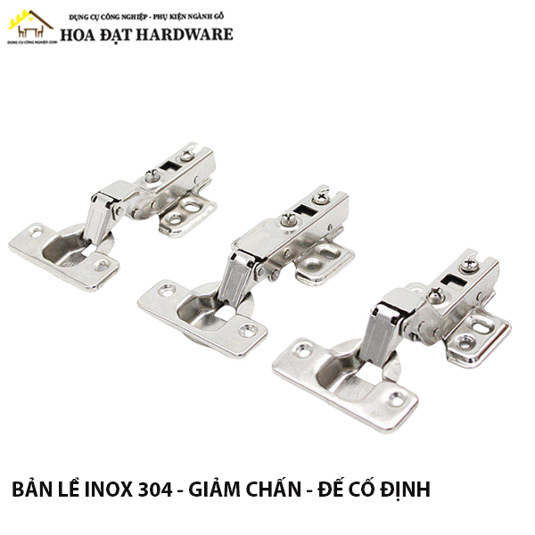 Bản Lề Giảm Chấn Cup 35 Inox 304 - Đế cố định -1200.4.02331