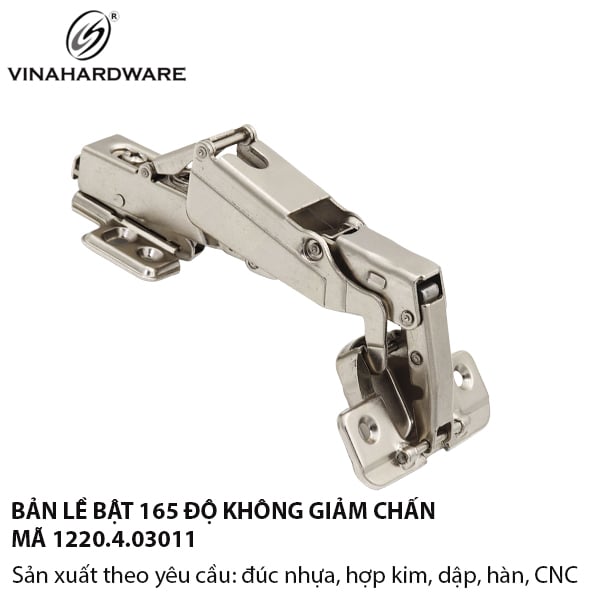 Bản lề không giảm chấn Vinahardware - 1220.4.03011