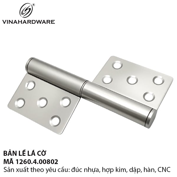Bản lề lá cờ tháo rời Vinahardware - 1260.4.00802