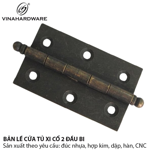 Bản lề lá hai đầu tiện Vinahardware