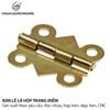 Bản lề lá dạng cánh bướm Vinahardware màu vàng 7300.4.02497