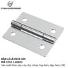 Bản lề lá 4 lỗ Vinahardware, inox 304 - 1230.1.40403