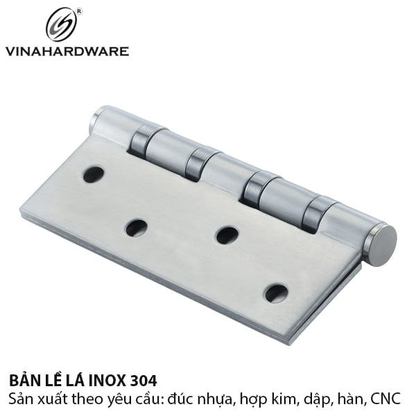 Bản lề lá inox 304 dài 127 mm - 1230.4.98003