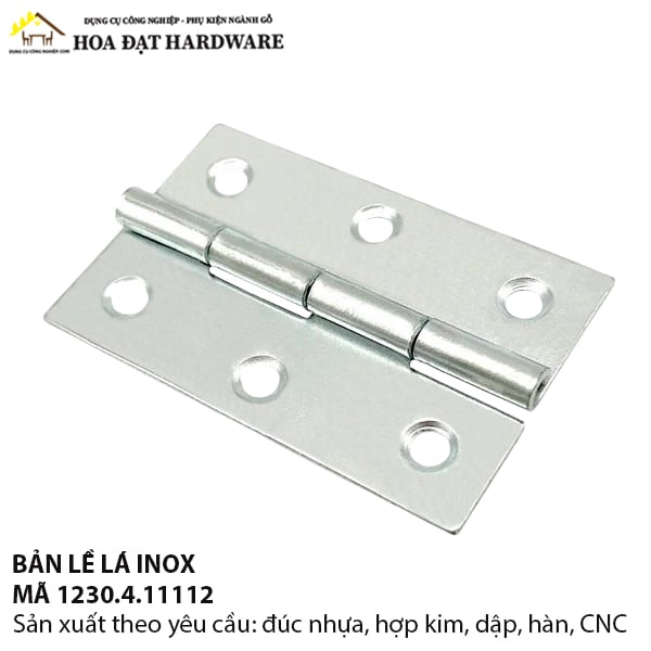 Bản lề lá inox 201 - 1230.4.11112