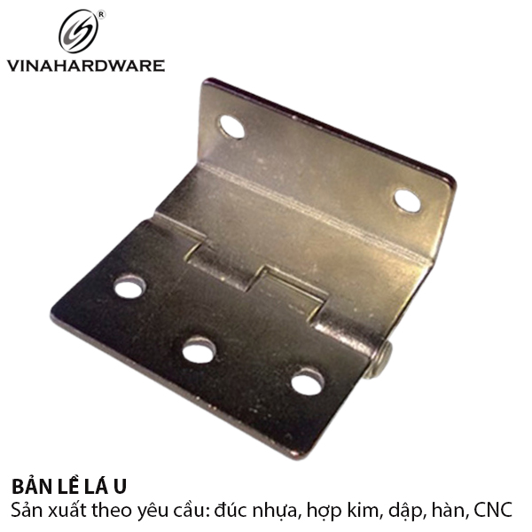 Bản lề U Vinahardware loại 40mm, dày 1.2mm, phôi - H0008P23