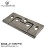 Bản lề lá một chiều, màu phôi Vinahardware - H0001CX