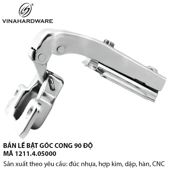 Bản lề bật 90 độ  Vinahardware 1211.4.07030