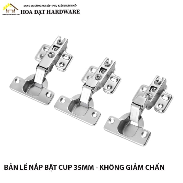 Bản lề bật cup 35mm - Không giảm chấn - 1202.4.04041 (Đế cố định)