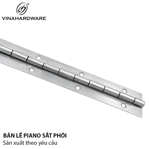 Bản lề piano bản 30mm, hàng phôi Vinahardware - VNH30250L1