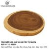Tấm mặt bàn gỗ Me Tây tự nhiên – Mã 1811.3.33050