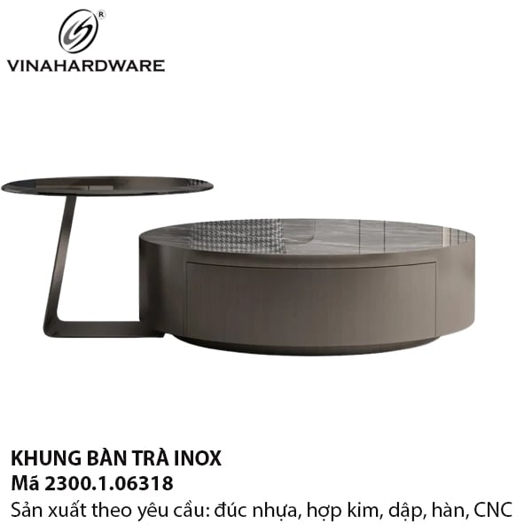 Khung Bàn Trà Chân Inox – Mã 2300.1.06318