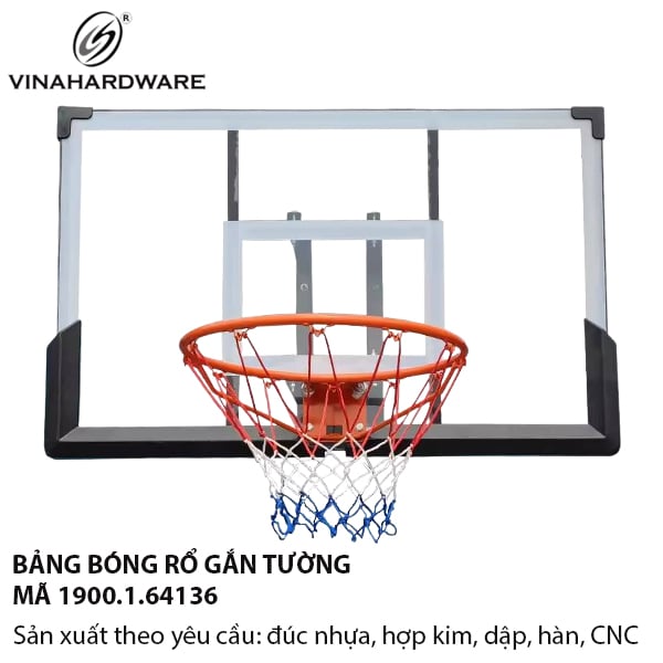 Bảng Bóng Rổ Gắn Tường Vinahardware – Mã 1900.1.64136