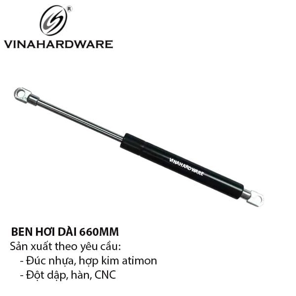 Ben hơi màu đen tâm lỗ 790mm Vinahardware - P790N600
