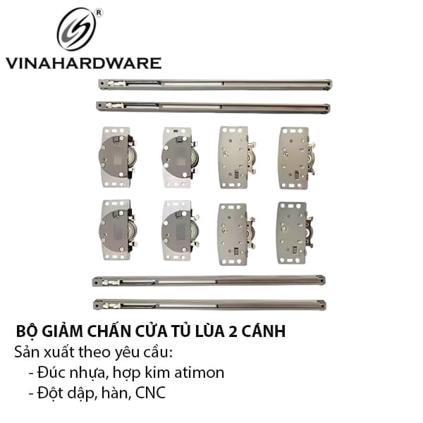 Phụ kiện cửa lùa tủ quần áo Vinahardware - 3500.2.18400