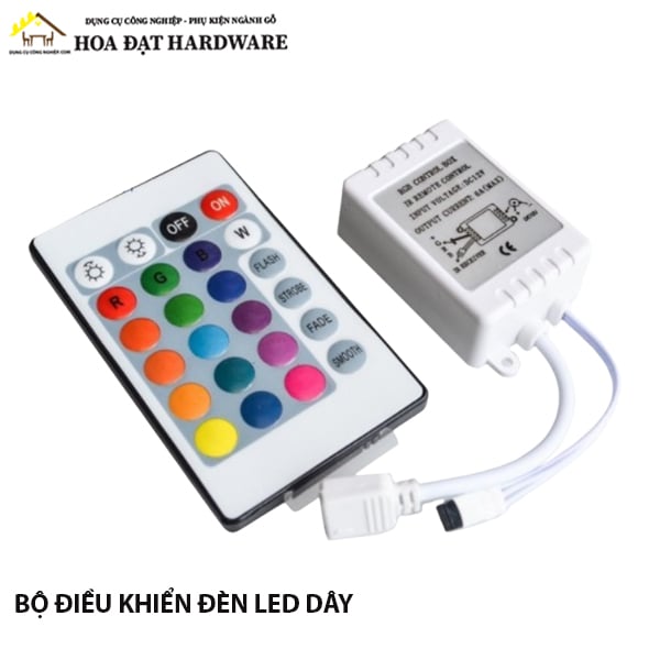 Bộ điều khiển remote 12-24V DC cho led đổi màu Vinahardware 3200.4.12240
