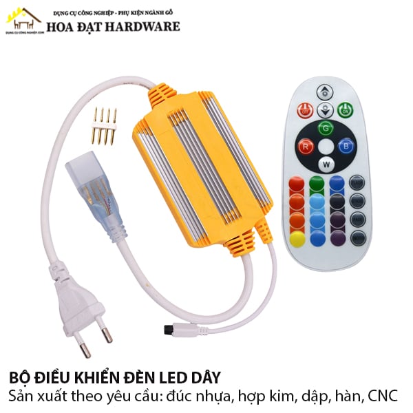 Bộ điều khiển 220V led dây 5050 ngoài trời IP68 3200.4.50500