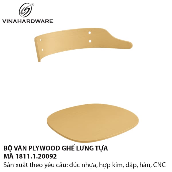 Bộ ván plywood ghế lưng tựa – Mã 1811.1.20092