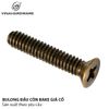Bulong đầu côn bake M4, màu vàng đồng Vinahardware - HSS415Y