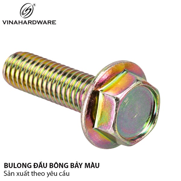 Bulong đầu bông M10, bảy màu Vinahardware - BHO1030Z2