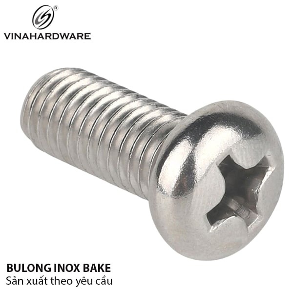 Bulong ốc bi Vinahardware loại M5 inox 304 - HSS510IN