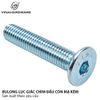 Bulong lục giác chìm đầu côn Vinahardware loại M6 xi mạ kẽm trắng xanh - HDSB314