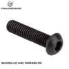 Bulong đầu dù M3x12mm hàng thép đen Vinahardware - 8107.0.03121