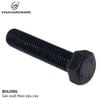 Bulong lục giác ngoài M6, màu đen Vinahardware - BHO620B 8104.0.06201