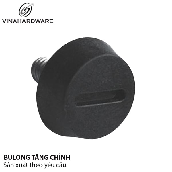 Chỉnh chân bàn 1 vạch M4 Vinahardware, màu đen - TA12415