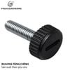 Chỉnh chân bàn 1 vạch Vinahardware kích thước 6*15mm đế tròn 6*17mm TA615TP23