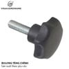 Bulong núm nhựa vặn tay Vinahardware loại M8, loại đầu lõm - TA0825BL