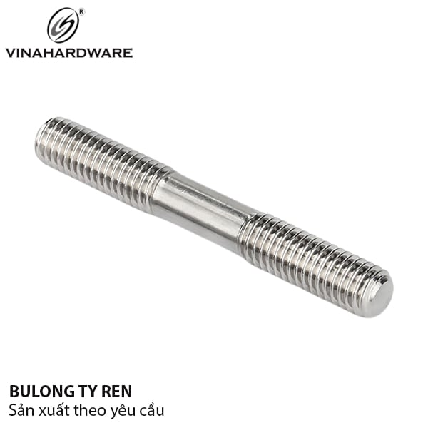 Ty ren 2 đầu bulong, inox304 Vinahardware - DES640IN