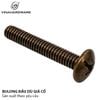 Bulong đầu dù tay nắm M4, màu vàng đồng Vinahardware - PCS410Y - HDSB429