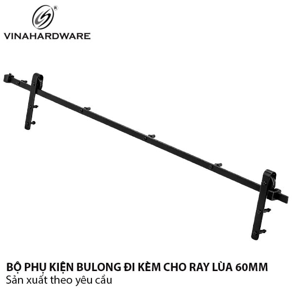 Bộ phụ kiện bulong đi kèm cho ray cửa lùa phi 60mm - VNH0060B